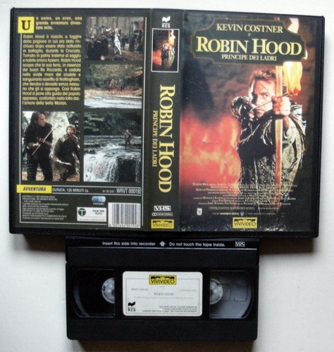 Vhs robin hood principe - vhs,