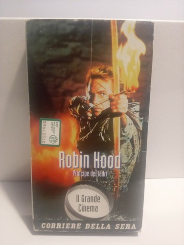 Vhs robin hood principe dei - vhs,