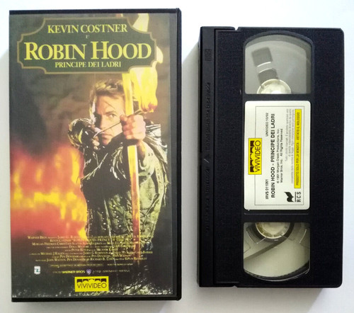 Vhs robin hood principe dei - vhs,