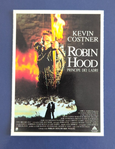 Cartolina film robin - film,