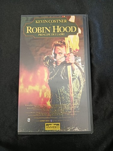 Vhs robin hood principe dei - principe,
