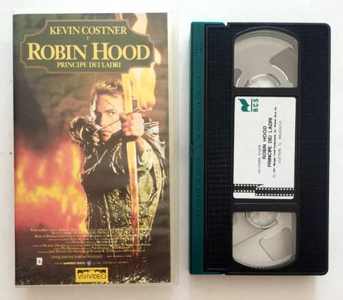 Vhs robin hood principe dei - vhs,